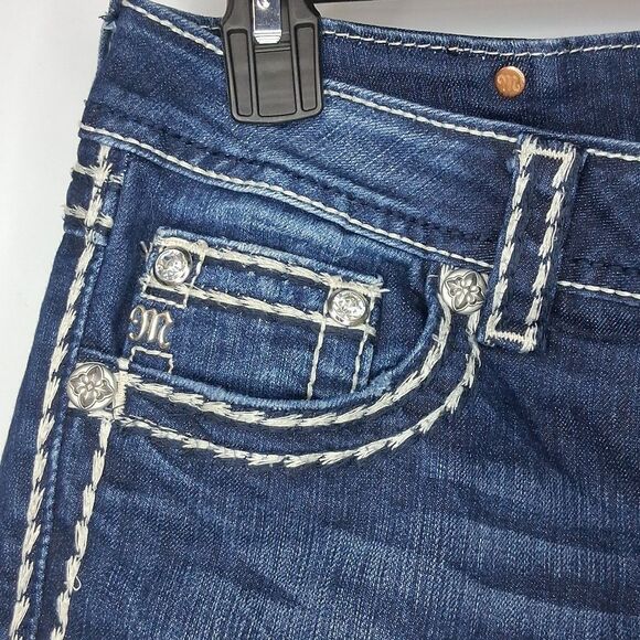 MISS ME DENIM CAPRI PANTS FTL-05-047 - Picture 5 of 7